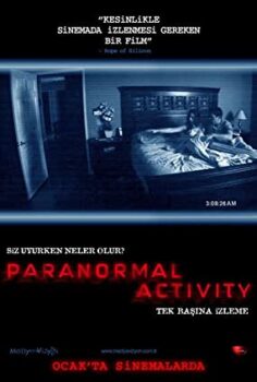 Paranormal Activity Türkçe Dublaj izle